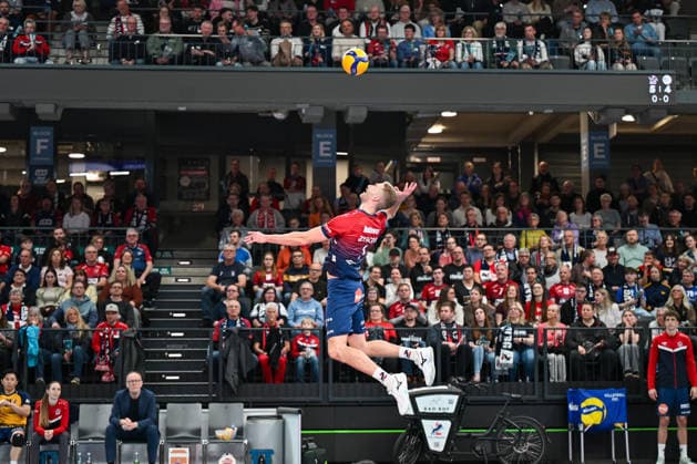 18 03 2026, xdobgx, Volleyball Volleyball Bundesliga VBL, SVG Lüneburg VC Olympia Berlin v l Lüneburg