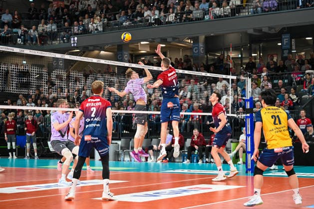 Volleyball, VBL, SVG Lüneburg - VC Olympia Berlin