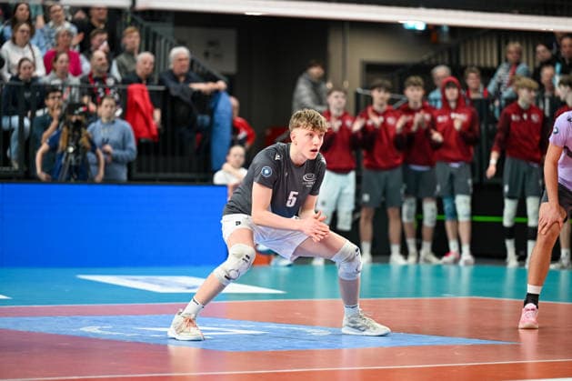 18 03 2026, xdobgx, Volleyball Volleyball Bundesliga VBL, SVG Lüneburg VC Olympia Berlin v l Lüneburg