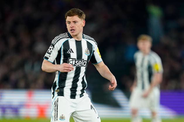 ESP: FC Barcelona, Barca - Newcastle. UEFA Champions League. Round of 8, second leg. Harvey Barnes of Newcastle United during the UEFA Champions League match, match day Round of 8, second leg, between FC Barcelona and Newcastle, Spotify Camp Nou Stadium on March 18, 2026 in Barcelona, Spain. kpng Copyright: xSergioxRuizx xImagox PS_260318_BAR_NEW_055