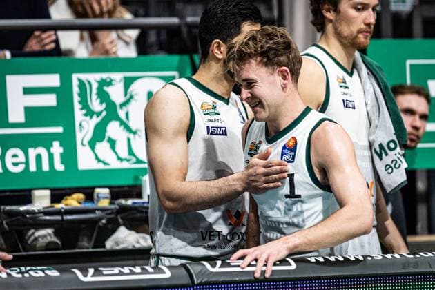 Steven Ashworth Gladiators Trier , Vet Concept Gladiators Trier vs Veolia Towers Hamburg, Basketball, easyCredit BBL, 25 Matchday, Season 2025 2026, 18 03 2026 Vet Concept Gladiators Trier vs Veolia Towers Hamburg, Basketball, easyCredit BBL, 25 Matchday, Season 2025 2026, 18 03 2026 Copyright: xEibner-Pressefoto AlexanderxNeisx EP_ANS