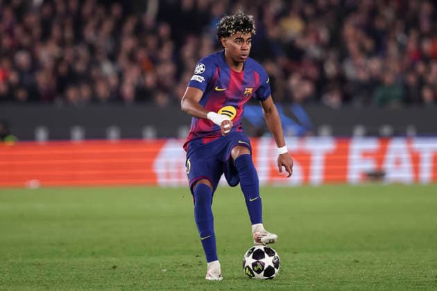 March 18, 2026, Barcelona, Barcelona, SPAIN: Lamine Yamal of FC Barcelona, Barca in action during the UEFA Champions League 2025 26 Round of 16 Second Leg, football match played between FC Barcelona and Newcastle United at Spotify Camp Nou stadium on March 18, 2026 in Barcelona, Spain. FC Barcelona V Newcastle United - UEFA Champions League 2025 26 Round Of 16 Second Leg  - ZUMAa181 20260318_zaa_a181_145 Copyright: xJavierxBorregox