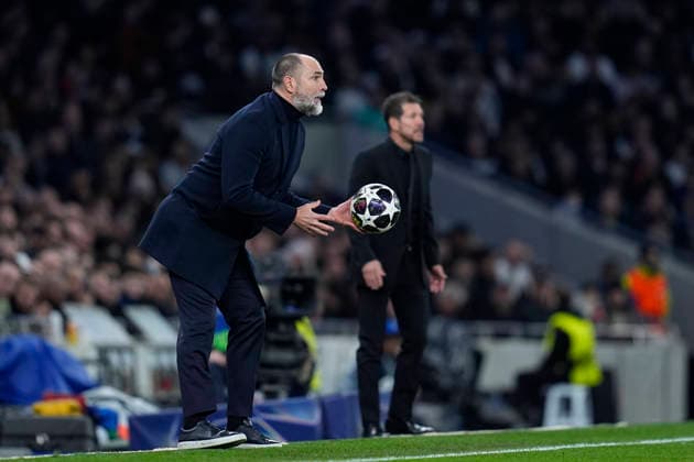March 18, 2026, London, London, England: Igor Tudor, head coach of Tottenham Hotspur, gestures during the UEFA Champions League 2025 26 Round of 16 Second Leg match between Tottenham Hotspur and Atletico de Madrid at Tottenham Hotspur Stadium on March 18, 2026, in London, England. London England - ZUMAa181 20260318_zaa_a181_161 Copyright: xDennisxAgyemanx