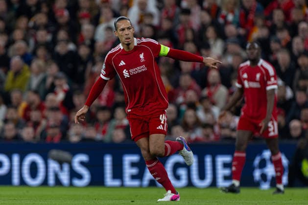 Football - UEFA Champions League - Round of 16 - 2nd Leg - Liverpool FC v Galatasaray A.Åž. LIVERPOOL, ENGLAND - Wednesday, March 18, 2026: Liverpool s captain Virgil van Dijk during the UEFA Champions League Round of 16 2nd Leg match between Liverpool FC and Galatasaray A.Åž. at Anfield. (Photo by David Rawcliffe Propaganda) LIVERPOOL Anfield MERSEYSIDE ENGLAND  Copyright: xDavidxRawcliffex P2026-03-18-Liverpool_Galatasaray-53