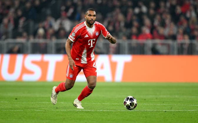 FOOTBALL CHAMPIONS LEAGUE SEASON 2025 2026 Round of 16 second leg 18 03 2026 FC Bayern Muenchen Atalanta Bergamo Jonathan Tah FC Bayern Muenchen