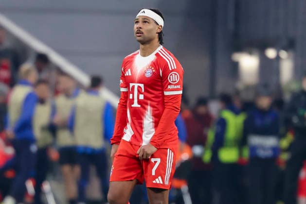 Serge Gnabry FC Bayern Muenchen looks on, UEFA Champions League 2025 26 Round of 16 Second Leg, FC Bayern München v Atalanta BC, Football Arena Munich, March 18, 2026 in Munich, Germany Photo by Marco Steinbrenner DeFodi Images Serge Gnabry FC Bayern Muenchen looks on, UEFA Champions League 2025 26 Round of 16 Second Leg, FC Bayern München v Atalanta BC, Football Arena Munich, March 18, 2026 in Munich, Germany Photo by Marco Steinbrenner DeFodi Images