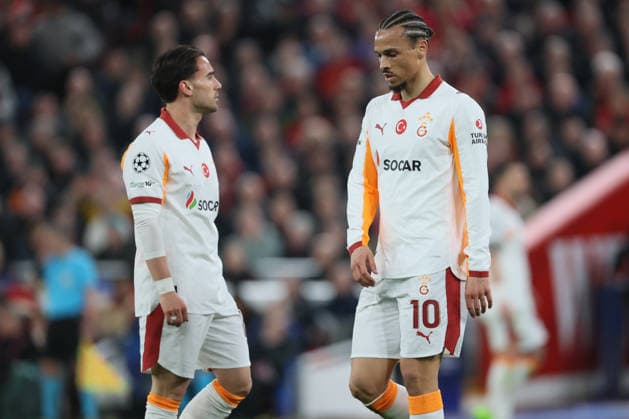 Liverpool FC v Galatasaray SK - UEFA Champions League 2025 26 Round of 16 Second Leg Leroy Sane of Galatasaray A.S. looks dejected during the UEFA Champions League 2025 26 Round of 16 Second Leg match between Liverpool FC and Galatasaray SK at Anfield on March 18, 2026 in Liverpool, England. WARNING! This Photograph May Only Be Used For Newspaper And Or Magazine Editorial Purposes. May Not Be Used For Publications Involving 1 player, 1 Club Or 1 Competition Without Written Authorisation From Football DataCo Ltd. For Any Queries, Please Contact Football DataCo Ltd on +44 (0) 207 864 9121 Liverpool Anfield England United Kingdom Copyright: xAllstarxPicturexLibraryxLtdx