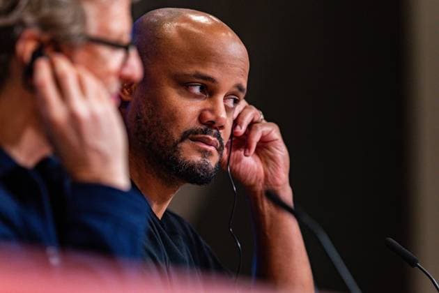 18 03 2026, FC Bayern München vs Atalanta Bergamo, UEFA Champions League, Round of 16 second leg Vincent Kompany FC Bayern Muenchen,Coach at the post-match press conference Regulations prohibit any use of photographs as image sequences and or quasi video Copyright: xBahhoxKarax