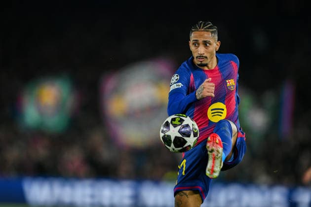 FC Barcelona, Barca v NEWCASTLE UNITED SPOTIFY CAMP NOU. BARCELONA. March 18, 2026 FC BARCELONA vs NEWCASTLE UNITED March 18, 2026 Raphina (11) of FC Barcelona during the soccer match corresponding to the round of 16 match of the UEFA Champions League between FC Barcelona and Newcastle United at Spotify Camp Nou in Barcelona, Spain. Barcelona ESP Copyright: xS.xRosx