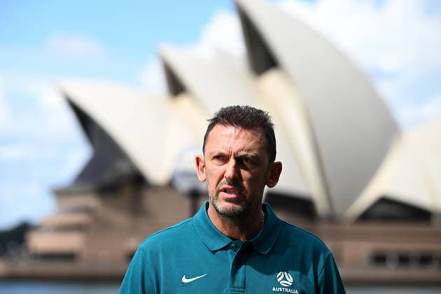 Football, Australia national team, Coach Tony Popovic press conference