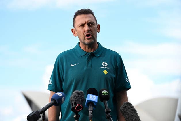 SOCCEROOS SQUAD ANNOUNCEMENT, Socceroos Head Coach Tony Popovic speaks to media in Sydney, Thursday, March 19, 2026. ( NO ARCHIVING, EDITORIAL USE ONLY SYDNEY NEW SOUTH WALES AUSTRALIA  Copyright: xDANxHIMBRECHTSx 20260319197604991774