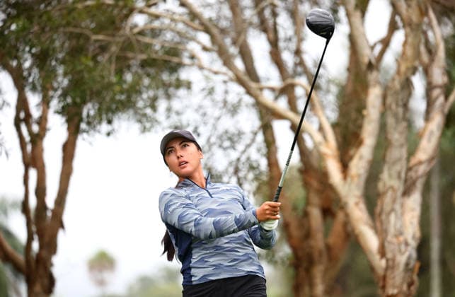 GOLF AUSTRALIAN WPGA, Australia s Stephanie Bunque during the 2026 Australian WPGA Championship at Sanctuary Cove Golf and Country Club on the Gold Coast, Thursday, March 19, 2026. ( NO ARCHIVING, EDITORIAL USE ONLY GOLD COAST QUEENSLAND AUSTRALIA  Copyright: xx 20260319171624445070