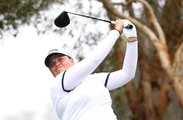GOLF AUSTRALIAN WPGA, Australia s Kirsten Rudgeley during the 2026 Australian WPGA Championship at Sanctuary Cove Golf and Country Club on the Gold Coast, Thursday, March 19, 2026. ( NO ARCHIVING, EDITORIAL USE ONLY GOLD COAST QUEENSLAND AUSTRALIA  Copyright: xx 20260319140967258346