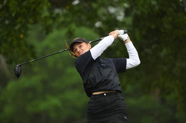 GOLF AUSTRALIAN WPGA, Paris Hilinski of the United States during the 2026 Australian WPGA Championship at Sanctuary Cove Golf and Country Club on the Gold Coast, Thursday, March 19, 2026. ( NO ARCHIVING, EDITORIAL USE ONLY GOLD COAST QUEENSLAND AUSTRALIA  Copyright: xx 20260319110786703332