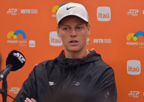 Tennis, ATP tournament in Miami, Jannik Sinner press conference