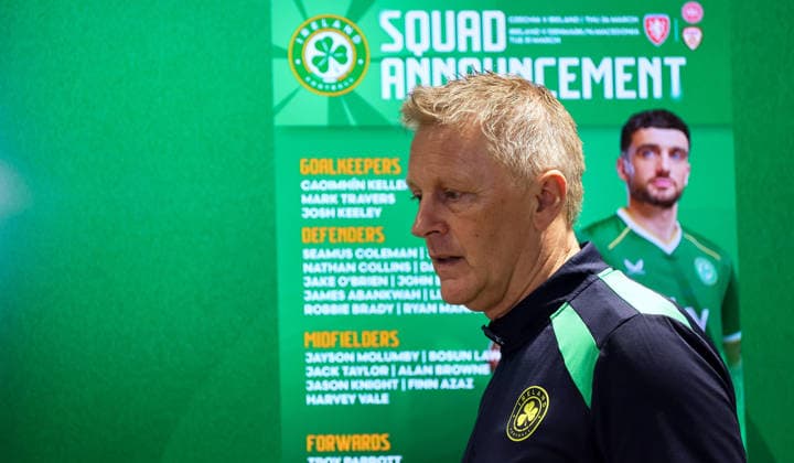 Republic of Ireland Squad Announcement, FAI HQ, Dublin 19 3 2026 Ireland manager Heimir Hallgrimsson Heimir Hallgrimsson 19 3 2026  Copyright: x INPHO RyanxByrnex RB2_7341_1