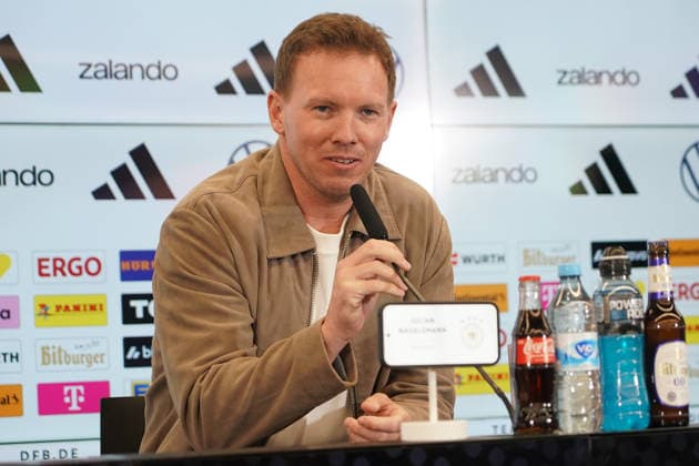 National coach Julian Nagelsmann Germany Germany at the nomination press conference at the DFB Campus Frankfurt 19 03 2026 Nomination press conference German national team, DFB Campus