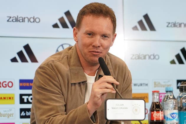 Football, Germany national team Press conference with Julian Nagelsmann