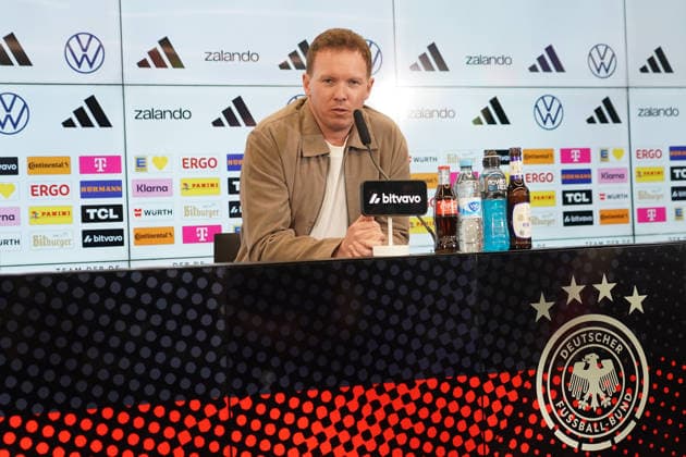 National coach Julian Nagelsmann Germany Germany at the nomination press conference at the DFB Campus Frankfurt 19 03 2026 Nomination press conference German national team, DFB Campus