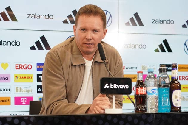 National coach Julian Nagelsmann Germany Germany at the nomination press conference at the DFB Campus Frankfurt 19 03 2026 Nomination press conference German national team, DFB Campus