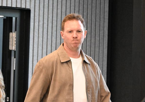 19 03 2026, xsltx, Fußball DFB Medientermine, DFB Pressekonferenz Kaderbekanngabe v l Julian Nagelsmann Bundestrainer Deutsche Nationalmannschaft DFL DFB REGULATIONS PROHIBIT ANY USE OF PHOTOGRAPHS as IMAGE SEQUENCES and or QUASI VIDEO