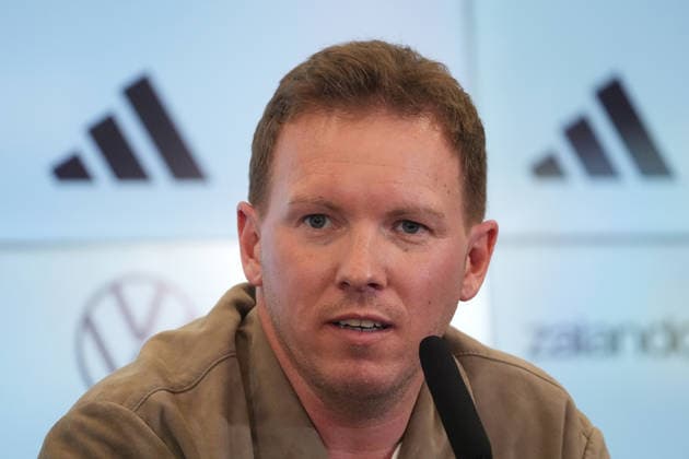 National coach Julian Nagelsmann Germany Germany at the nomination press conference at the DFB Campus Frankfurt 19 03 2026 Nomination press conference German national team, DFB Campus