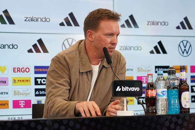 National coach Julian Nagelsmann Germany Germany at the nomination press conference at the DFB Campus Frankfurt 19 03 2026 Nomination press conference German national team, DFB Campus