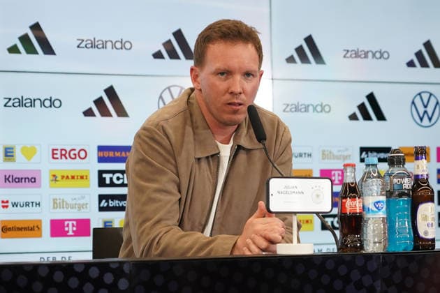 National coach Julian Nagelsmann Germany Germany at the nomination press conference at the DFB Campus Frankfurt 19 03 2026 Nomination press conference German national team, DFB Campus