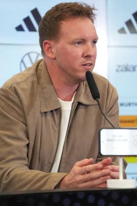 National coach Julian Nagelsmann Germany Germany at the nomination press conference at the DFB Campus Frankfurt 19 03 2026 Nomination press conference German national team, DFB Campus