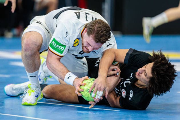 Handball, International match, Germany - Egypt