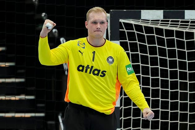 Goalkeeper David Spaeth Germany cheers, Handball International Friendly, Germany v Egypt, Westfalenhalle, March 19, 2026 in Dortmund, Germany Photo by Marco Steinbrenner DeFodi Images Goalkeeper David Spaeth Germany cheers, Handball International Friendly, Germany v Egypt, Westfalenhalle, March 19, 2026 in Dortmund, Germany Photo by Marco Steinbrenner DeFodi Images