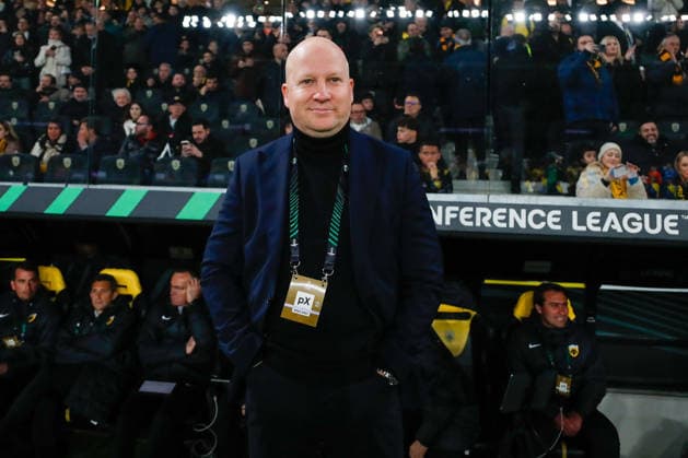 AEK Athens v NK Celje UEFA Europa League Marco Nikolic Manager of AEK Athens during the UEFA Europa League Round of 16 Second Leg match at Allwyn Arena, Athens 19 03 2026 UK Newspapers OUT Copyright: xYannisxHalasx FIL-23160-0018
