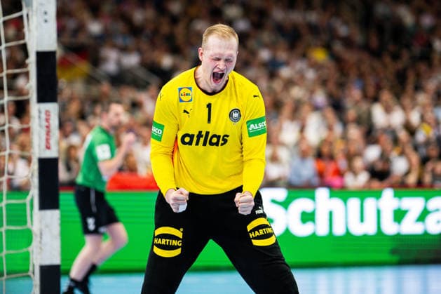 19 03 2026 Handball, international match, Westfalenhalle Dortmund, Germany Egypt David Späth Germany
