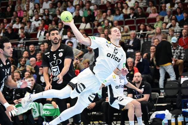 19 03 2026 xkhx Dortmund Westfalenhalle International match of the German national handball team between Germany and Egypt Juri Knorr 15, GER