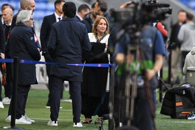 Football : Olympique Lyonnais v RC Celta Vigo - UEFA Europa League 19 03 2026 Marian MOURINO TERRAZO president of Celta VIGO during the second leg of the UEFA Europa League 2025 26 quarter-final between Olympique Lyonnais and RC Celta de Vigo, Spain, at the Groupama Stadium in DÃ cines-Charpieu, Lyon, on March 19, 2026 LYONFrance  Copyright: xMouradxAllilix