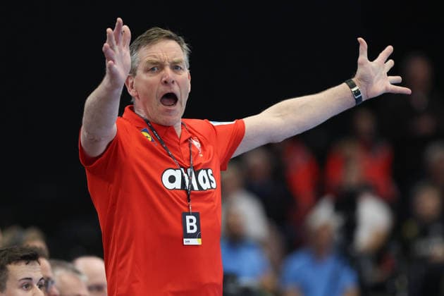 Germany Egypt, Handball Test Match Coach Alfred Gislason Germany Mens international handball match between Germany and Egypt at the Westfalenhalle in Dortmund on March 19, 2026, Dortmund North Rhine-Westphalia Germany Westfalenhalle