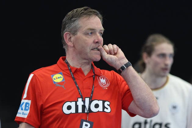 Germany Egypt, Handball Test Match Coach Alfred Gislason Germany Mens international handball match between Germany and Egypt at the Westfalenhalle in Dortmund on March 19, 2026, Dortmund North Rhine-Westphalia Germany Westfalenhalle