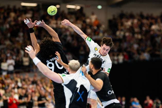 19 03 2026 Handball, international match, Westfalenhalle Dortmund, Germany Egypt R Julian Köster Germany