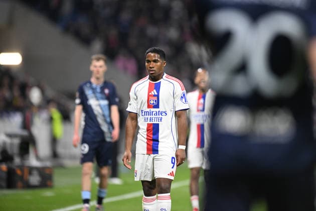 Football : Olympique Lyonnais v RC Celta Vigo - UEFA Europa League 19 03 2026 ENDRICK of Lyon during the second leg of the UEFA Europa League 2025 26 quarter-final between Olympique Lyonnais and RC Celta de Vigo, Spain, at the Groupama Stadium in DÃ cines-Charpieu, Lyon, on March 19, 2026 LYONFrance  Copyright: xMouradxAllilix