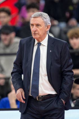 Basketball, Euroleague, 20260319, FC Bayern Munich Dubai Basketball In the picture Head Coach of Bayern Svetislav PESIC Munich SAP Garden Bayern Germany Copyright: Passion2Press.dex xMarkusxFischex