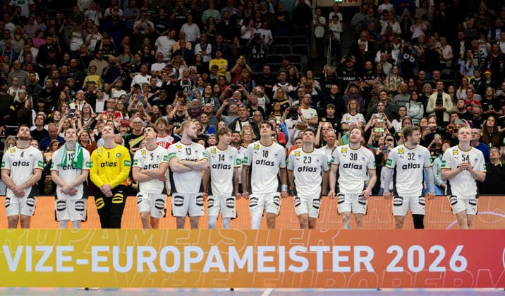 Honoring Team GER Vice European Champion 2026, The team watches a movie Handball Laenderspiel Maenner Deutschland GER Aegypten EGY , on 19 03 2026 in Dortmund Germany Â
