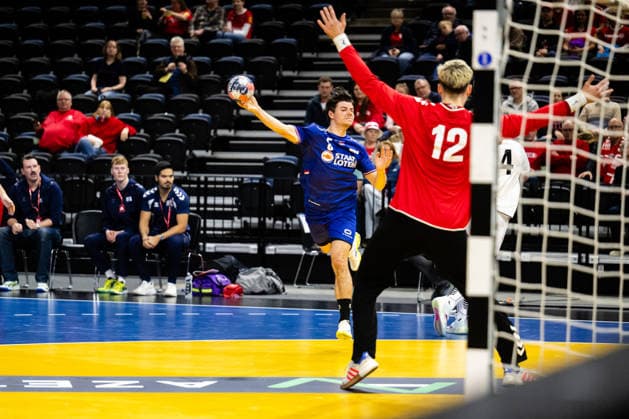 Netherlands v USA, Golden League handball, Copenhagen, Denmark Copenhagen, Denmark. 19th of March, 2026. Rutger ten Velde (5) of Netherlands seen during the golden league match between Netherlands and USA at Royal Arena in Copenhagen. Denmark, Copenhagen, Royal Arena  Copyright: xGonzalesxPhoto TobiasxJorgensenx