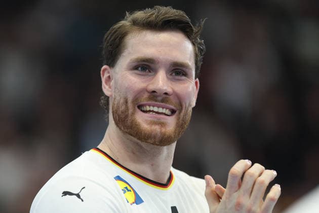 Germany Egypt, handball test match Johannes Golla Germany, 4 mens international handball match between Germany and Egypt in the Westfalenhalle in Dortmund on March 19, 2026, Dortmund North Rhine-Westphalia Germany Westfalenhalle