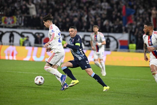 Football : Olympique Lyonnais v RC Celta Vigo - UEFA Europa League 19 03 2026 Alfonso MOREIRA of Lyon during the second leg of the UEFA Europa League 2025 26 quarter-final between Olympique Lyonnais and RC Celta de Vigo, Spain, at the Groupama Stadium in DÃ cines-Charpieu, Lyon, on March 19, 2026 LYONFrance  Copyright: xMouradxAllilix