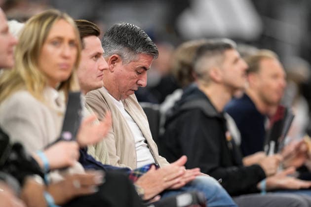 Basketball, Euroleague, 20260319, FC Bayern Munich Dubai Basketball In the picture Roy MAKAAY in the audience Munich SAP Garden Bayern Germany Copyright: Passion2Press.dex xMarkusxFischex