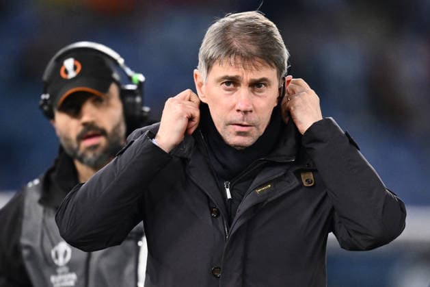 AS Roma v Bologna FC 1909 - UEFA Europa League 2025 26 Round of 16 Second Leg Frederic Massara of A.S. Roma before the UEFA Europa League Round of 16 second leg football match between A.S. Roma and Bologna F.C. at the Olympic Stadium on March 19, 2026, in Rome, Italy. Rome Italy  Copyright: xDomenicoxCippitellix originalFilename:cippitelli-asromabo260319_npXoF.jpg