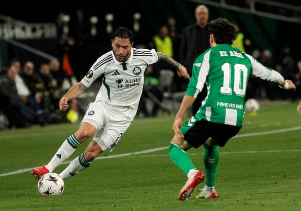 SEVILLE 19 03 202 LA CARTUJA STADIUM UEFA EUROPA LEAGUE FINAL SIXTEEN-TEENTH SIXTEENTH FINAL RETURN MATCH REAL BETIS PANATHINAIKOS archsev CALABRIA PHOTO MANUEL GOMEZ Copyright: xMANUxGOMEZx