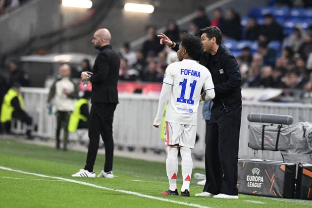 Football : Olympique Lyonnais v RC Celta Vigo - UEFA Europa League 19 03 2026 Paulo FONSECA coach of Lyon during the second leg of the UEFA Europa League 2025 26 quarter-final between Olympique Lyonnais and RC Celta de Vigo, Spain, at the Groupama Stadium in DÃ cines-Charpieu, Lyon, on March 19, 2026 LYONFrance  Copyright: xMouradxAllilix