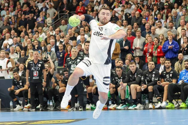 19 03 2026, xgrfx, Handball international, Germany Egypt v l Jannik Kohlbacher Germany DFL DFB REGULATIONS PROHIBIT ANY USE OF PHOTOGRAPHS as IMAGE SEQUENCES and or QUASI VIDEO Dortmund