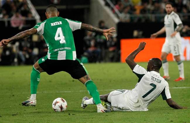 UEFA Europe League round of 16 second leg soccer match between Real Betis and Panathinaikos at La Cartuja stadium in Sevilla, Spain, Thursday, March 19, 2026. PARTIDO DE VUELTA DE DIECISEISAVOS DE FINAL DE LA UEFA EUROPA LEAGUE REAL BETIS vs PANATHINAIKOS 900 Cordon Press  900 CordonxPress LOF - UEFA Europa League Betis vs Panathinaikos